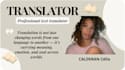 translate and edit texts and documents