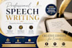write professional speeches for weddings and special events