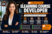 be elearning course developer for online training programs