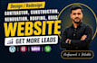 design contractor, construction, renovation, roofing, hvac, plumbing website