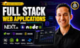 build a full stack web application using nextjs and nodejs