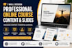 design engaging elearning webinar online training power point presentatation