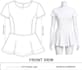 create production ready fashion tech pack and flat sketch