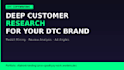 research your target customer using reddit and review mining