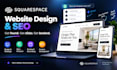 build squarespace website design squarespace redesign showit website development
