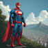 do a superhero character art