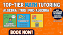 tutor you in algebra and trigonometry