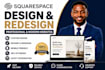redesign, revamp, and optimize your squarespace website