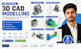 3d cad modelling, parametric modelling, sheet metal design, cfd, flow simulation