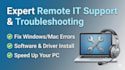 be your dedicated remote IT helpdesk and technical support