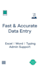 fast and accurate data entry and virtual assistant tasks