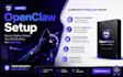 setup openclaw, clawdbot and n8n automation on windows, mac or vps