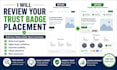 optimize trust badge placement on your website