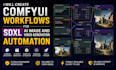 create comfyui workflows for sdxl ai image and video generation automation