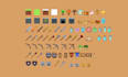 create pixel art game assets for your project