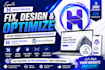 fix, redesign, and fully optimize your hostinger horizon and wordpress website