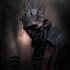 create dark art, scary character