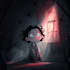 draw cute dark or cute horror illustrations for you