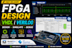 design and simulate vhdl verilog systemverilog fpga projects