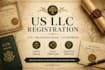 register US llc, ein, business bank and US address