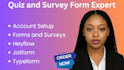 create high converting forms, quizzes, surveys, typeform, tally, google forms
