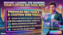 build rebuild custom website or seo tools website in next js