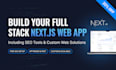 build a full stack nextjs web app, SEO tools or custom web