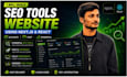 build SEO tools website and micro saas using next js