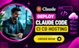 deploy claude code ci cd hosting claude code website setup fix broken deployment
