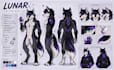 draw furry reference sheet, fursona ref sheet and furry character design