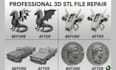 repair and fix stl files, clean meshes, edit 3d models, make them 3d print ready