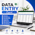 do accurate data entry, excel data entry