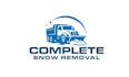 design automotive truck logo with complete snow removal