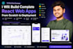 build a complete app from scratch to deployment