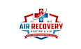 design monogram air recovery heating air logo
