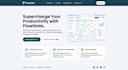 create modern landing page UI UX