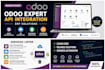 customize odoo and integrate apis shopify and frontend