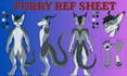 create custom furry ref sheet fursona anthro design nsfw furry ref sheet