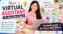 be your virtual assistant for admin tasks data entry and scheduling