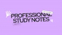 write and simplify study notes for students