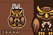 do modern creative awesome outstanding owl logo