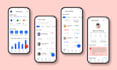 design a unique mobile app uiux and user interface in figma