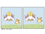 do a custom cute pokemon, cartoon, digimon comic strips