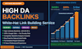 build high da off page SEO backlinks to boost website traffic and rankings