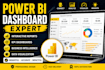 create professional power bi dashboards reports