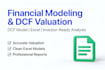 build a professional dcf valuation model in excel