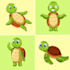 draw simple cute 2d vector cartoon illustration