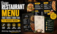 design restaurant menu food menu digital menu drink bar tv menu board
