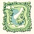 design a professional golf course vector map