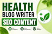 write SEO health blog posts and wellness articles
